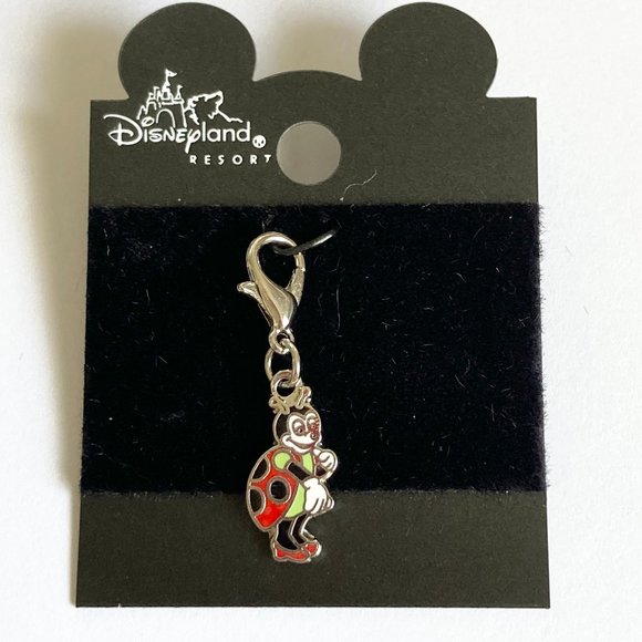 Vintage Disney Francis Ladybug Charm It's a Bugs Life Clip On Zipper Pull Purse - Picture 3 of 9